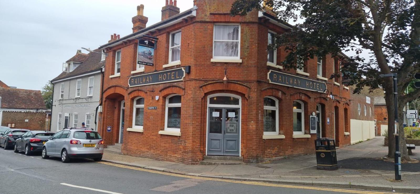 Railway Hotel Faversham Exterior foto